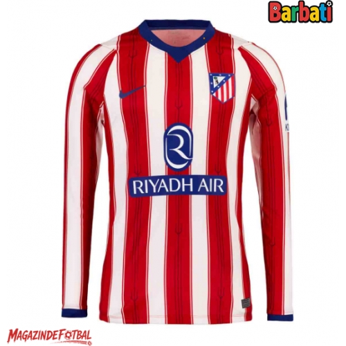 Atletico Madrid Tricou Fotbal Replică 2026-27 Barbati Acasa Mâneci Lungi Atletico Madrid Tricou Fotbal Replică 2026-27 Barbati Acasa Mâneci Lungi
